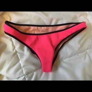 Hot pink VS bikini bottoms